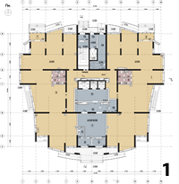 Малиновського, 8 - План 1 поверху