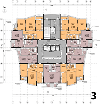 Малиновського, 8 - План 3 поверху